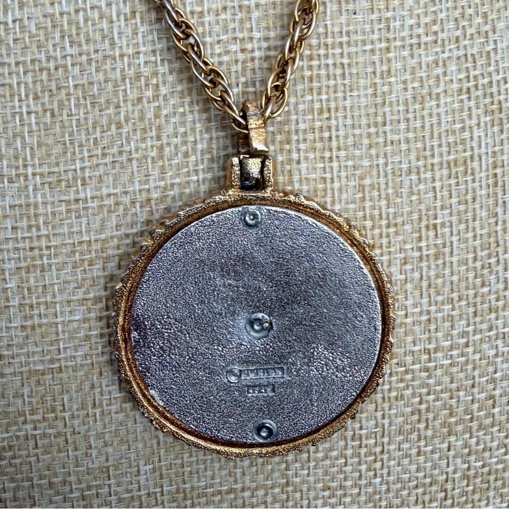 D’Orlan Vintage 1970s Astrology Necklace - Scorpio - Signed & Numbered - Picture 3 of 5
